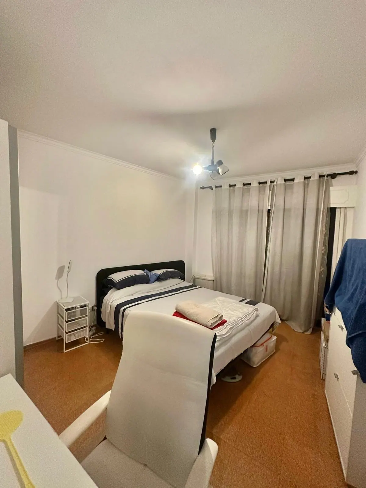Quarto do T4 com acesso a varanda e roupeiro embutido